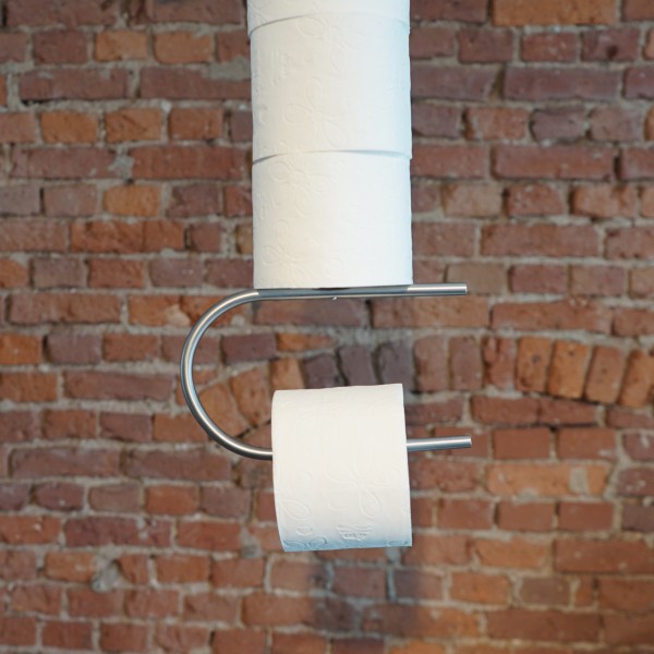 Designer Klopapierhalter von D-Tec aus dem Möbelhaus Chemnitz, Tuffner Möbelgalerie