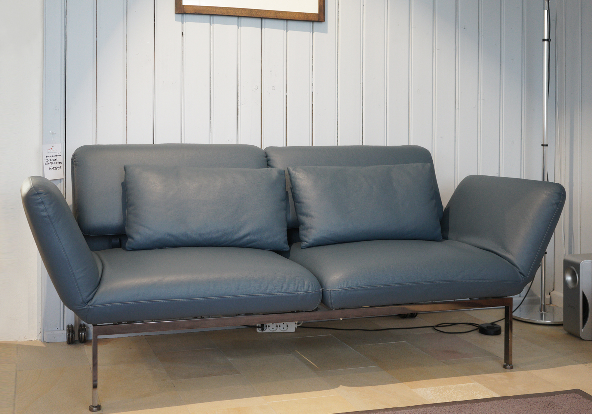 Ledersofa "Roromedium" von Brühl Tuffner