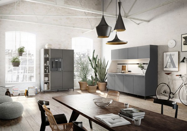 Designer Küche von Siemtaic aus dem Küchenstudio Tuffner Möbelgalerie