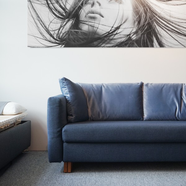 Franz Fertig Designer Schlafsofa "Malou" mit Doppelbett Funktion aus dem Möbelhaus Chemnitz