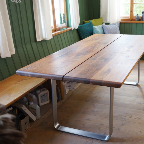 Designer Massivholz Esstisch "Nox" von Team 7 aus dem