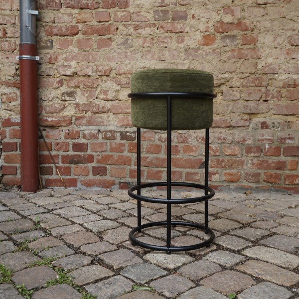 Barhocker Drop, omoosgrün - stapelbar