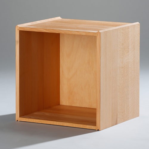 Wasa Stapelbox aus Massivholz Buche, Möbelhaus Chemnitz, Tuffner Möbelgalerie