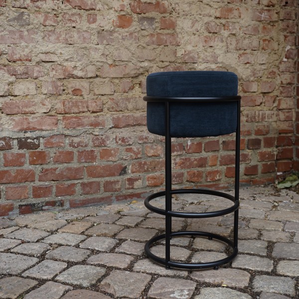 Barhocker Drop, ozeanblau - stapelbar